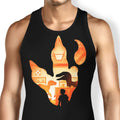 Velociraptor Footprint Tank Top - Adult & Kids T-Shirts, Sweatshirts & Hoodies apparel design preview 1