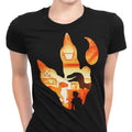 Velociraptor Footprint Women's Apparel - Adult & Kids T-Shirts, Sweatshirts & Hoodies apparel design preview 1