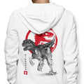 Velociraptor Sumi-e - Adult & Kids T-Shirts, Sweatshirts & Hoodies apparel design preview 1
