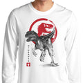 Velociraptor Sumi-e - Adult & Kids T-Shirts, Sweatshirts & Hoodies apparel design preview 1