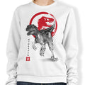 Velociraptor Sumi-e - Adult & Kids T-Shirts, Sweatshirts & Hoodies apparel design preview 1