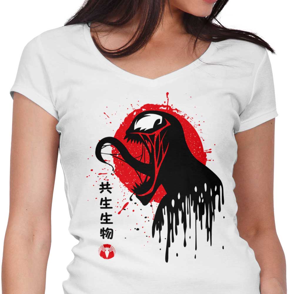 Venomous Toxicity Women's V-Neck - Adult & Kids T-Shirts, Sweatshirts & Hoodies apparel design preview 1