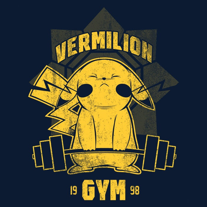 Vermillion Gym Men's V-Neck - Adult & Kids T-Shirts, Sweatshirts & Hoodies apparel design preview 2