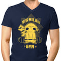 Vermillion Gym Men's V-Neck - Adult & Kids T-Shirts, Sweatshirts & Hoodies apparel design preview 1