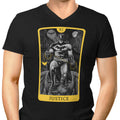 Vigilante Justice Men's V-Neck - Adult & Kids T-Shirts, Sweatshirts & Hoodies apparel design preview 1