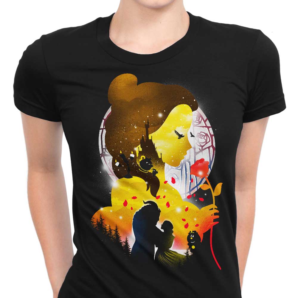 Village Princess Silhouette Women's Apparel - Adult & Kids T-Shirts, Sweatshirts & Hoodies apparel design preview 1