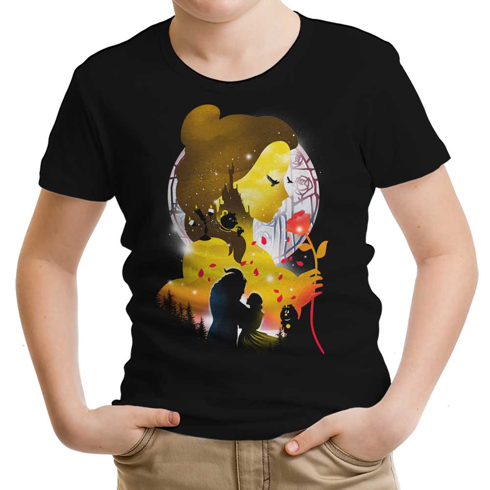 Village Princess Silhouette Youth Apparel - Adult & Kids T-Shirts, Sweatshirts & Hoodies apparel design preview 1