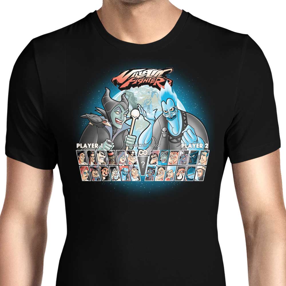 Villain Fighter Men's Apparel - Adult & Kids T-Shirts, Sweatshirts & Hoodies apparel design preview 1
