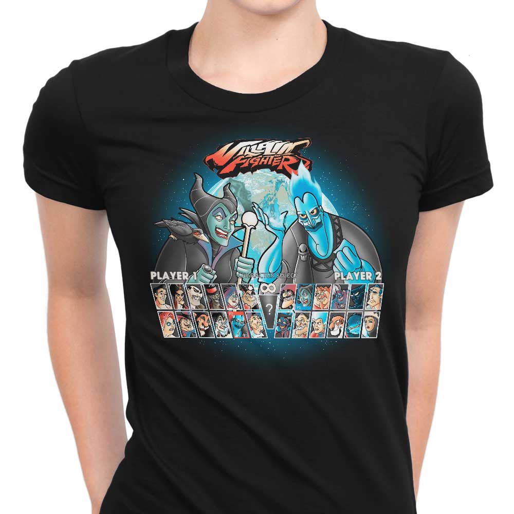 Villain Fighter Women's Apparel - Adult & Kids T-Shirts, Sweatshirts & Hoodies apparel design preview 1