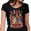 Villains Izakaya Women's V-Neck - Adult & Kids T-Shirts, Sweatshirts & Hoodies apparel design preview 1