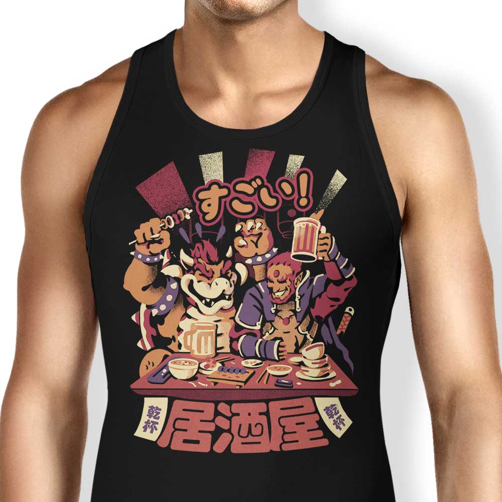 Villains Izakaya Tank Top - Adult & Kids T-Shirts, Sweatshirts & Hoodies apparel design preview 1