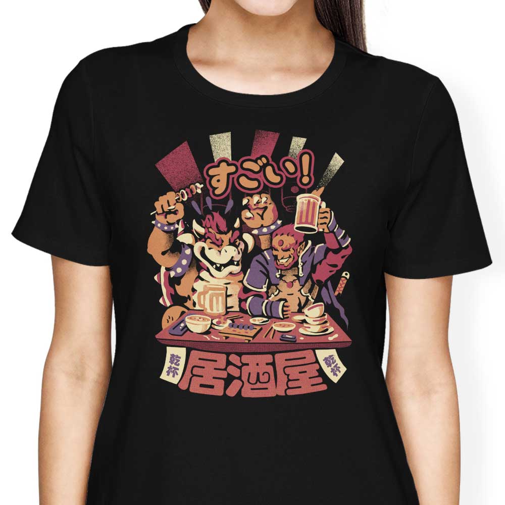Villains Izakaya Women's Apparel - Adult & Kids T-Shirts, Sweatshirts & Hoodies apparel design preview 2