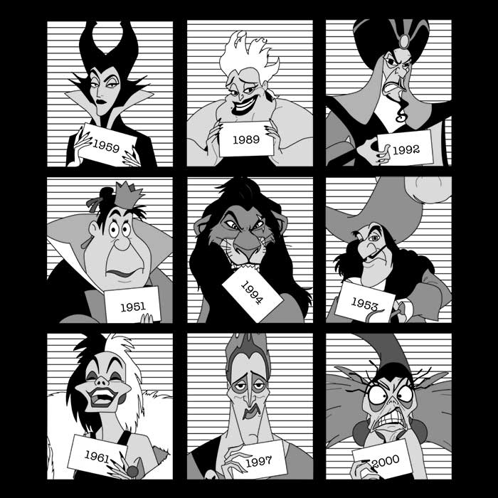 Villain's Jail - Adult & Kids T-Shirts, Sweatshirts & Hoodies apparel design preview 2