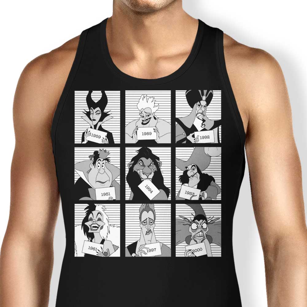Villain's Jail Tank Top - Adult & Kids T-Shirts, Sweatshirts & Hoodies apparel design preview 1