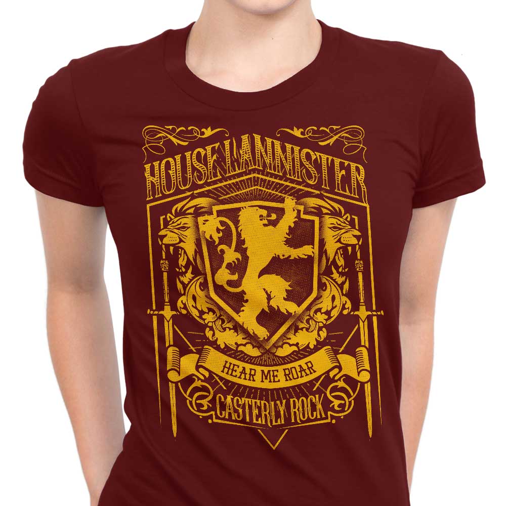 Vintage Lion Women's Apparel - Adult & Kids T-Shirts, Sweatshirts & Hoodies apparel design preview 1