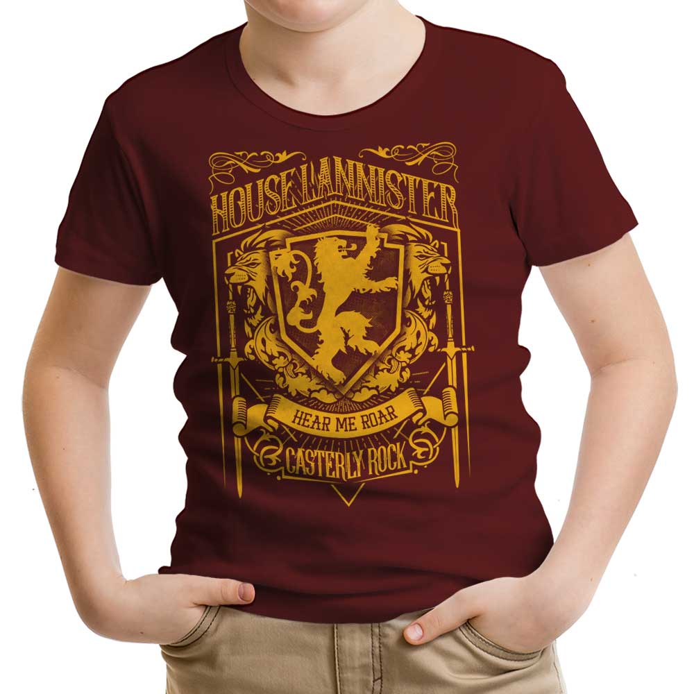 Vintage Lion Youth Apparel - Adult & Kids T-Shirts, Sweatshirts & Hoodies apparel design preview 1