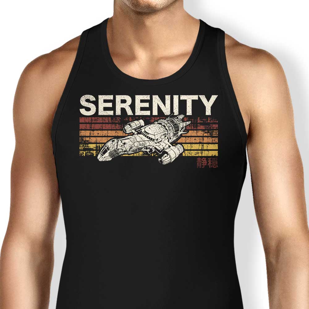 Vintage Serenity Tank Top - Adult & Kids T-Shirts, Sweatshirts & Hoodies apparel design preview 1