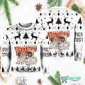 Vintage Style Browns Bear Ugly Christmas Sweater product image
