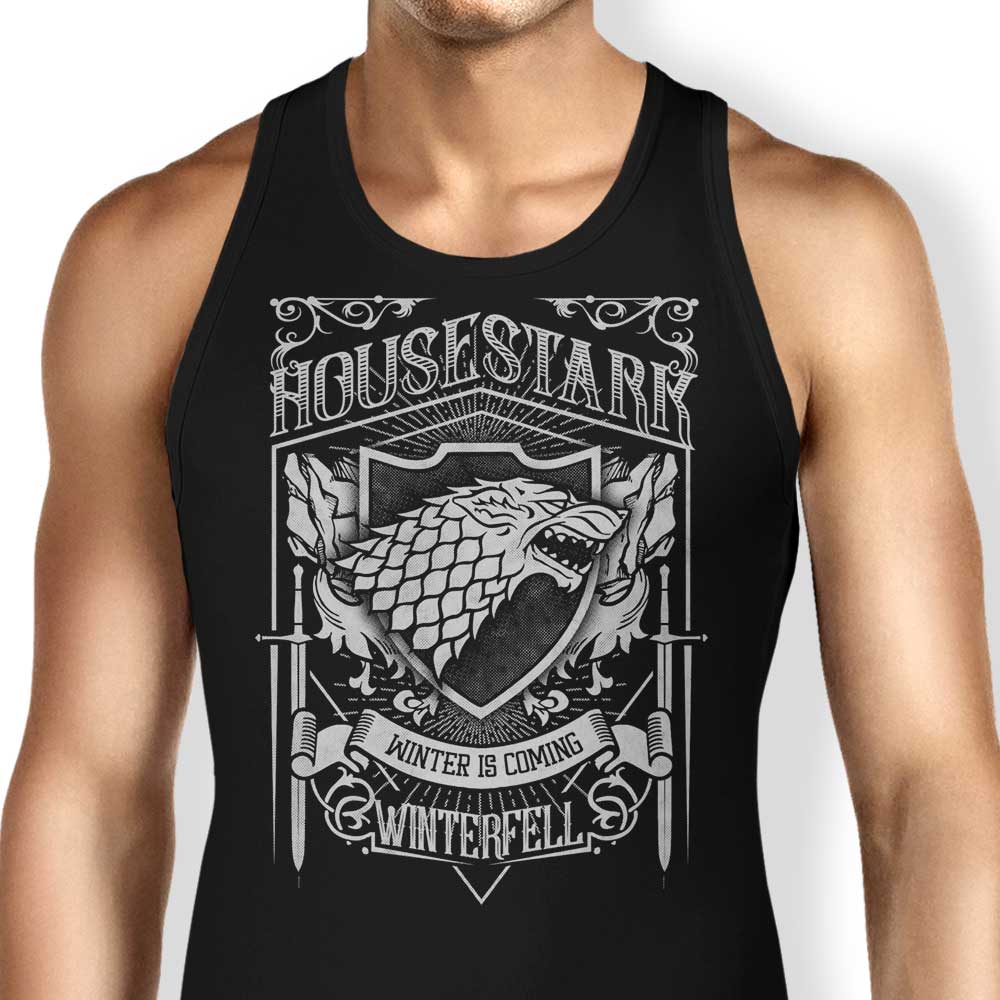 Vintage Wolf Tank Top - Adult & Kids T-Shirts, Sweatshirts & Hoodies apparel design preview 1