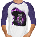 Violet Staff 3/4 Sleeve Raglan - Adult & Kids T-Shirts, Sweatshirts & Hoodies apparel design preview 1
