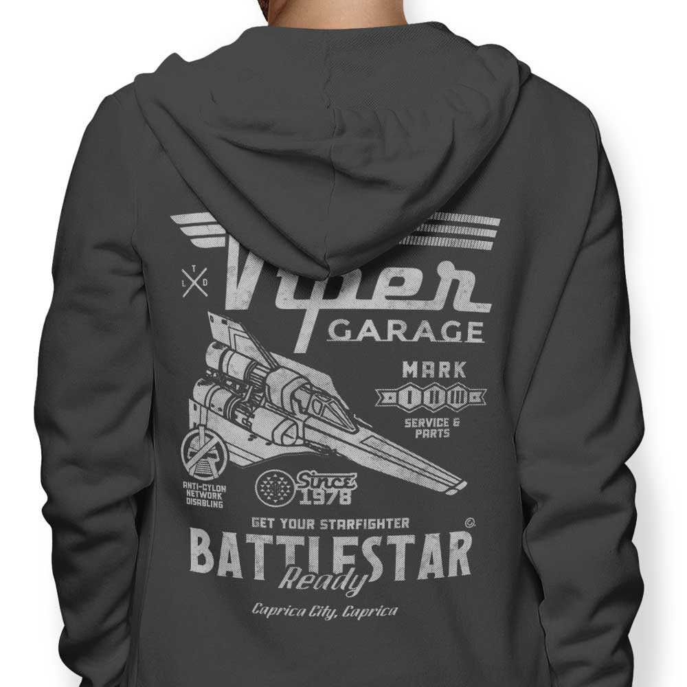 Viper Garage - Adult & Kids T-Shirts, Sweatshirts & Hoodies apparel design preview 1