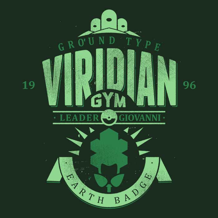 Viridian City Gym Women's Apparel - Adult & Kids T-Shirts, Sweatshirts & Hoodies apparel design preview 2