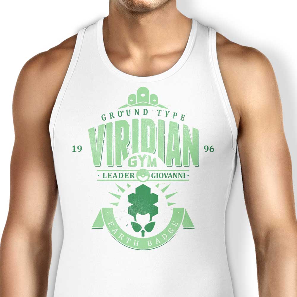 Viridian City Gym Tank Top - Adult & Kids T-Shirts, Sweatshirts & Hoodies apparel design preview 1