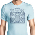 Virtruvian Guy Men's Apparel - Adult & Kids T-Shirts, Sweatshirts & Hoodies apparel design preview 1