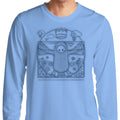 Virtruvian Guy - Adult & Kids T-Shirts, Sweatshirts & Hoodies apparel design preview 1