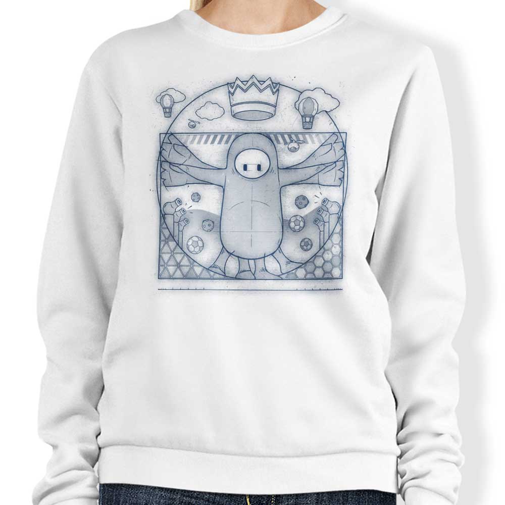 Virtruvian Guy - Adult & Kids T-Shirts, Sweatshirts & Hoodies apparel design preview 1