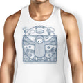 Virtruvian Guy Tank Top - Adult & Kids T-Shirts, Sweatshirts & Hoodies apparel design preview 1