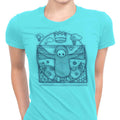 Virtruvian Guy Women's Apparel - Adult & Kids T-Shirts, Sweatshirts & Hoodies apparel design preview 1
