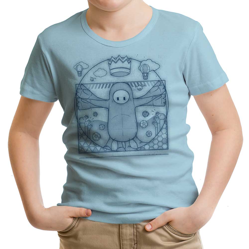 Virtruvian Guy Youth Apparel - Adult & Kids T-Shirts, Sweatshirts & Hoodies apparel design preview 1