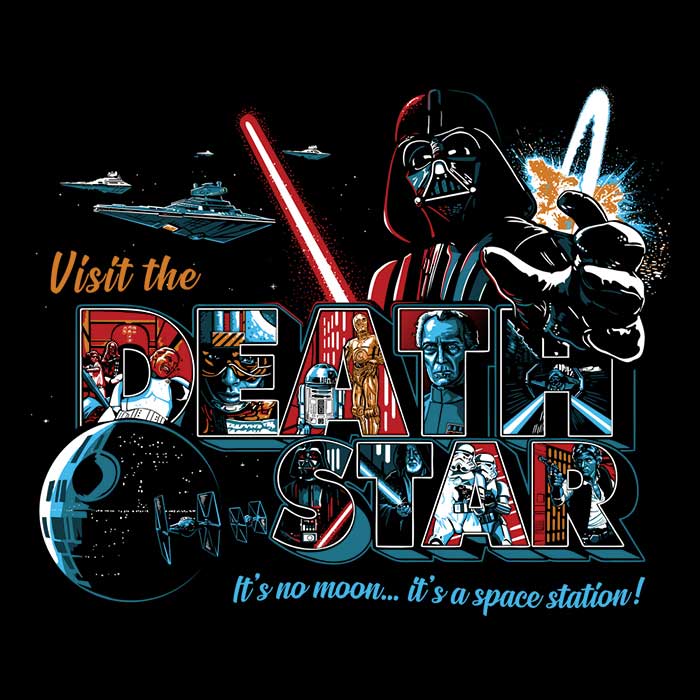 Visit a Space Station Women's Apparel - Adult & Kids T-Shirts, Sweatshirts & Hoodies apparel design preview 2