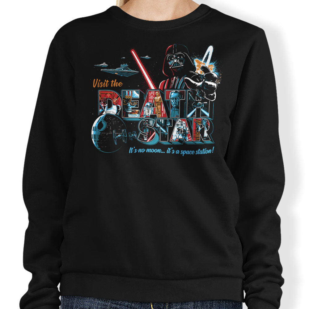 Visit a Space Station - Adult & Kids T-Shirts, Sweatshirts & Hoodies apparel design preview 1
