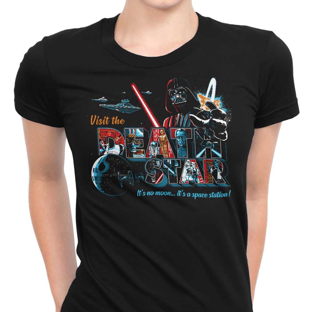 Visit a Space Station Women's Apparel - Adult & Kids T-Shirts, Sweatshirts & Hoodies apparel design preview 1