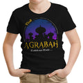 Visit Agrabah Youth Apparel - Adult & Kids T-Shirts, Sweatshirts & Hoodies apparel design preview 1