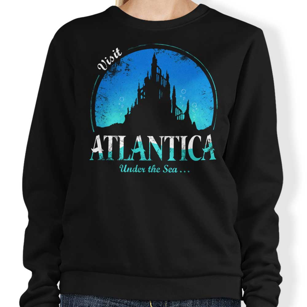 Visit Atlantica - Adult & Kids T-Shirts, Sweatshirts & Hoodies apparel design preview 1