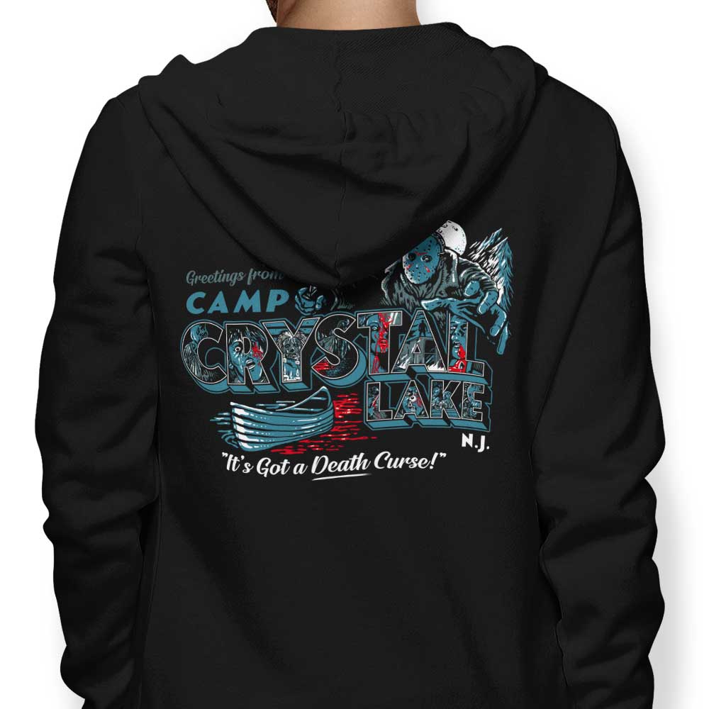 Visit Crystal Lake - Adult & Kids T-Shirts, Sweatshirts & Hoodies apparel design preview 1