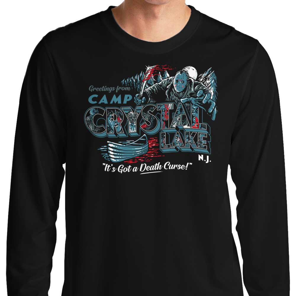Visit Crystal Lake - Adult & Kids T-Shirts, Sweatshirts & Hoodies apparel design preview 1