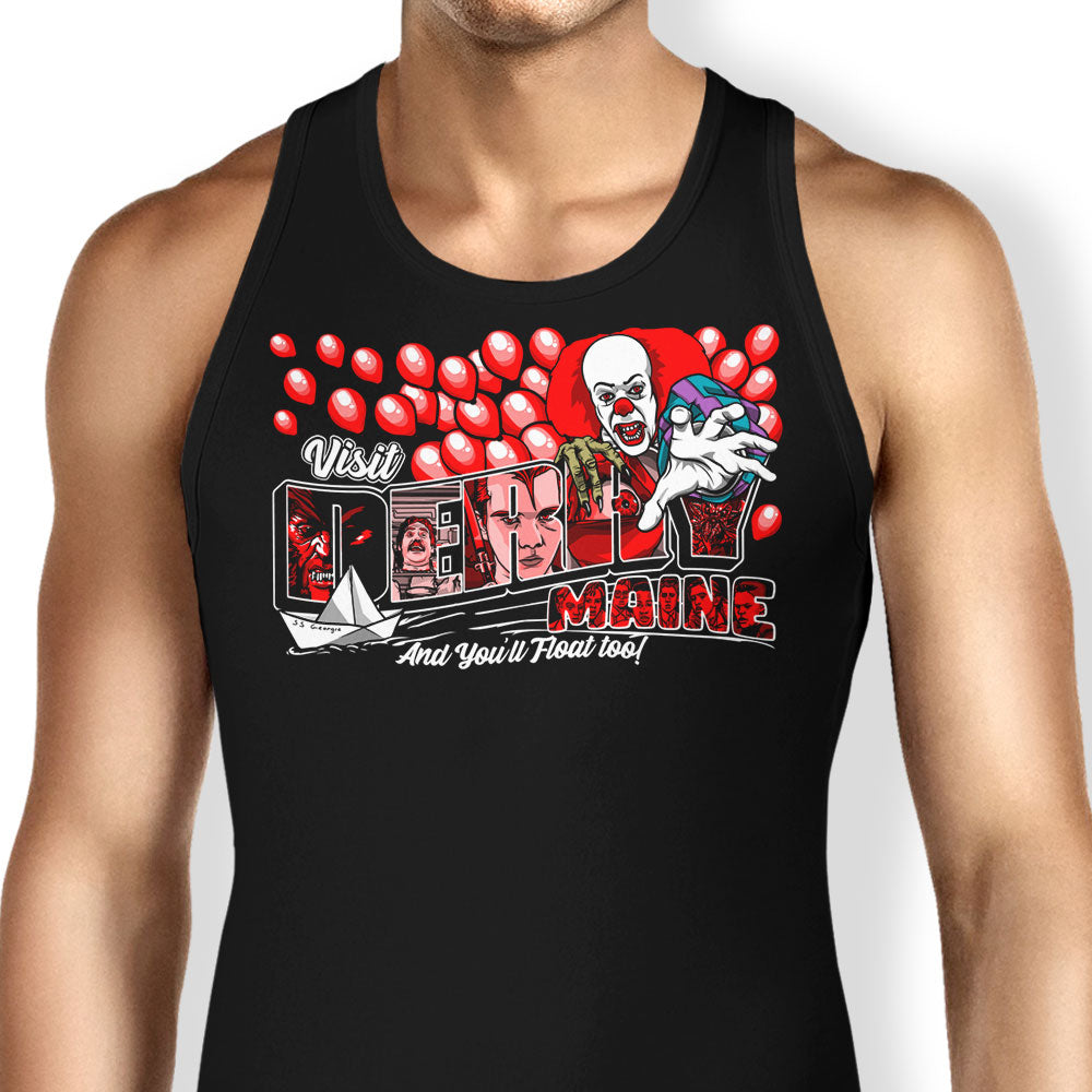 Visit Derry Tank Top - Adult & Kids T-Shirts, Sweatshirts & Hoodies apparel design preview 1
