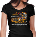 Visit Haddonfield Women's V-Neck - Adult & Kids T-Shirts, Sweatshirts & Hoodies apparel design preview 1
