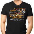 Visit Haddonfield Men's V-Neck - Adult & Kids T-Shirts, Sweatshirts & Hoodies apparel design preview 1