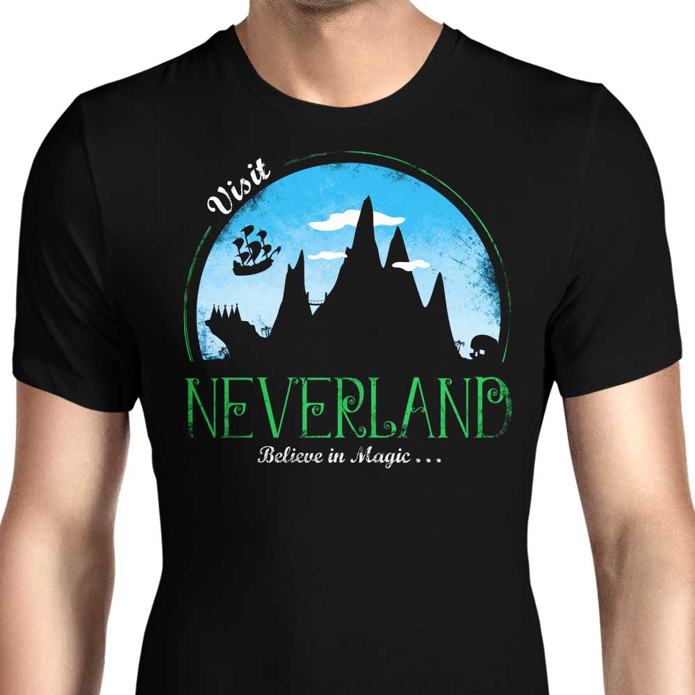 Visit Neverland Men's Apparel - Adult & Kids T-Shirts, Sweatshirts & Hoodies apparel design preview 1