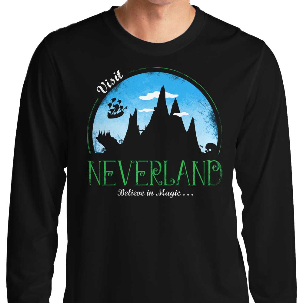 Visit Neverland - Adult & Kids T-Shirts, Sweatshirts & Hoodies apparel design preview 1