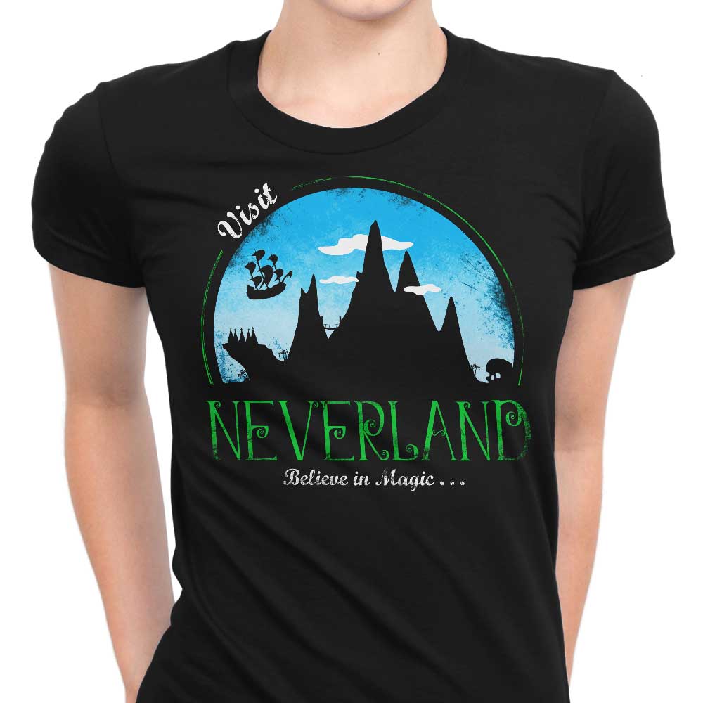 Visit Neverland Women's Apparel - Adult & Kids T-Shirts, Sweatshirts & Hoodies apparel design preview 1