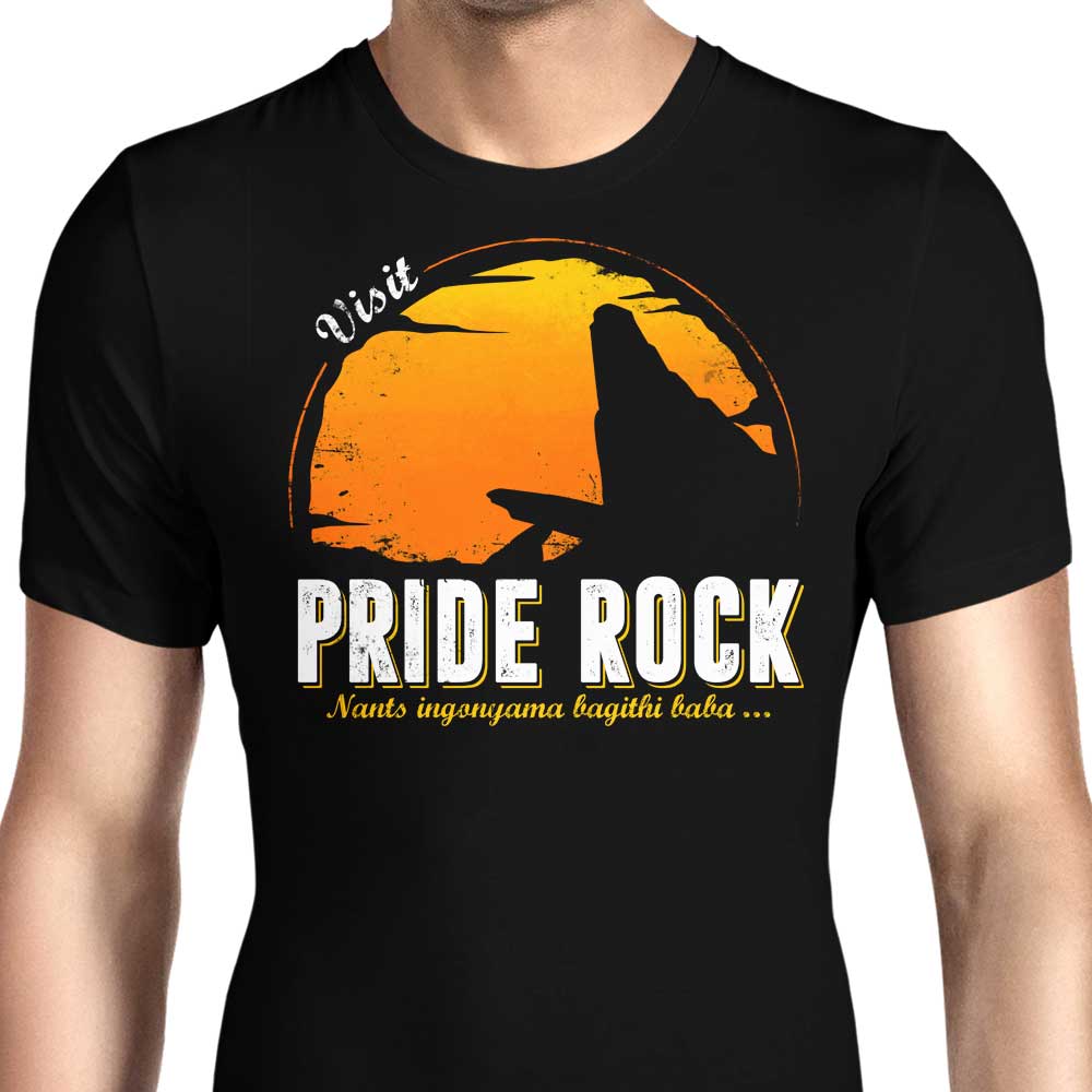 Visit Pride Rock Men's Apparel - Adult & Kids T-Shirts, Sweatshirts & Hoodies apparel design preview 1