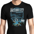 Visit Raccoon City Men's Apparel - Adult & Kids T-Shirts, Sweatshirts & Hoodies apparel design preview 1