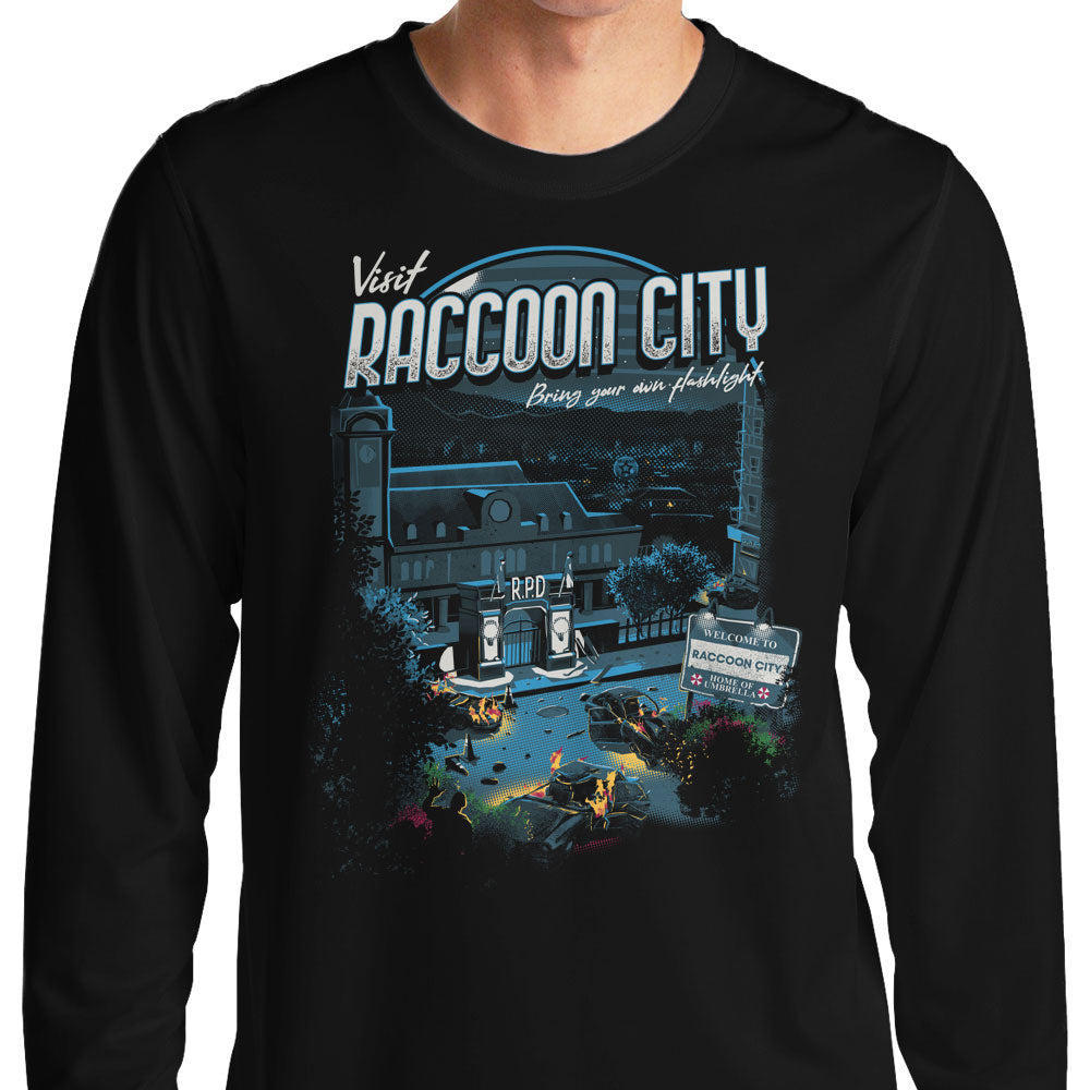 Visit Raccoon City - Adult & Kids T-Shirts, Sweatshirts & Hoodies apparel design preview 1