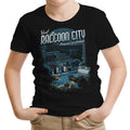 Visit Raccoon City Youth Apparel - Adult & Kids T-Shirts, Sweatshirts & Hoodies apparel design preview 1